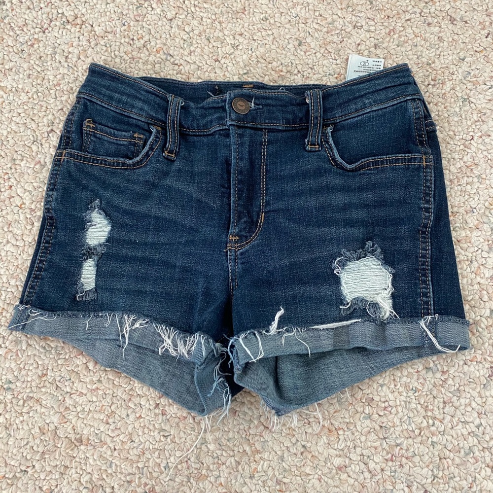 Hollister Distressed Denim Shorts